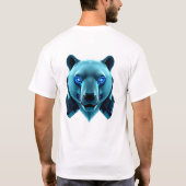 Robotic Polar Beer Face Art T-shirt (Achterkant)