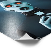 Robotic Priest Foto Afdruk (Hoek)