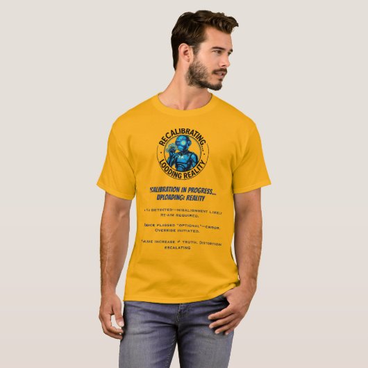 Robotic Processing Realiteitscheck T-shirt (Voorkant volledig)