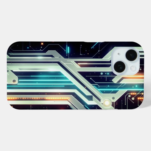 Robotica Case-Mate iPhone Case (Achterkant (horizontaal))