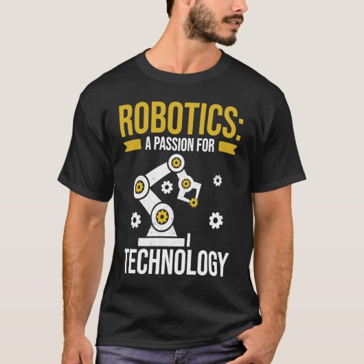 Robotica een passie voor Technology Engineering Pr T-shirt (Voorkant)