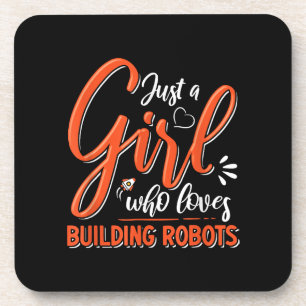 Robotica Engineer Robot Lover Engineering Meisje R Bier Onderzetter