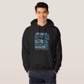 Robotica Engineer Scientist Engineering Hoodie (Voorkant volledig)