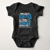 Robotica Engineer Scientist Engineering Romper (Voorkant)