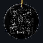 Robotica Engineer Technicus Funny  Robot Keramisch Ornament<br><div class="desc">Robotica Engineer Technicus Funny  Robot Speelgoed Parts Gift. Perfect gift voor je vader,  moeder,  papa,  mannen,  vrouwen,  vriend en familieleden op de dag van de Thanksgiving,  kerstdag,  Moederdag,  vaderdag,  4 juli,  1776 Onafhankelijke dag,  Veteranendag,  Halloween Dag,  Patrick's Day</div>