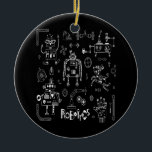 Robotica Engineer Technicus Funny  Robot Keramisch Ornament<br><div class="desc">Robotica Engineer Technicus Funny  Robot Speelgoed Parts Gift. Perfect gift voor je vader,  moeder,  papa,  mannen,  vrouwen,  vriend en familieleden op de dag van de Thanksgiving,  kerstdag,  Moederdag,  vaderdag,  4 juli,  1776 Onafhankelijke dag,  Veteranendag,  Halloween Dag,  Patrick's Day</div>