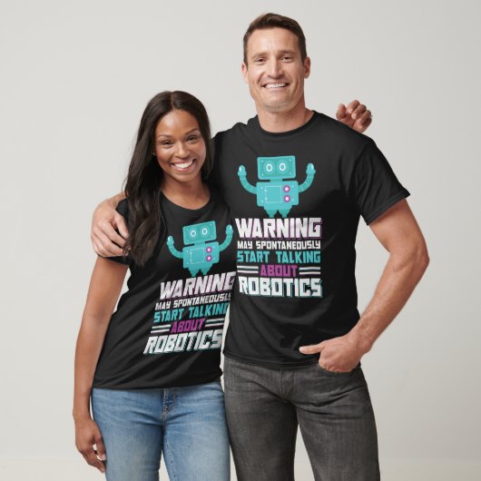 Robotica Engineering AI Autonome Robot Bouw T-shirt (Unisex)