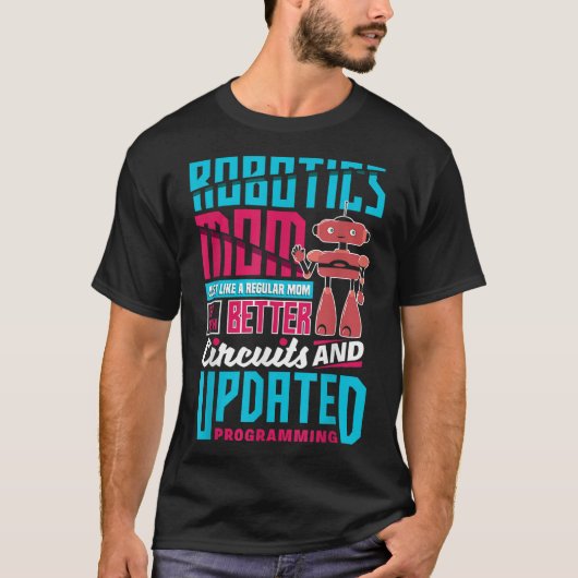 Robotica Engineering Humanoïde robots Funny Roboti T-shirt (Voorkant)