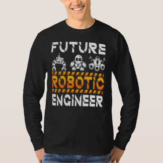 Robotica Engineering Kinder Mannen Toekomstige Rob T-shirt