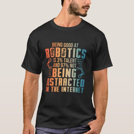 Robotica Engineering Kunst voor Mannen Vrouwen STE T-shirt (Voorkant)