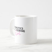 Robotica Engineering meisje Koffiemok (Voorkant links)