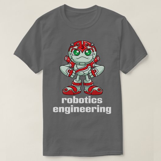 Robotica Engineering Robot 1 T-shirt (Design voorkant)