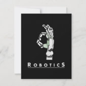 Robotica Hand Robotic Lover Funny Gift Aankondiging (Voorkant)