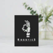 Robotica Hand Robotic Lover Funny Gift Aankondiging (Staand voorkant)