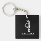 Robotica Hand Robotic Lover Funny Gift Sleutelhanger (Voorkant)