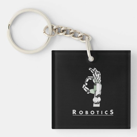  Robotica Hand Robotic Lover Funny Gift Sleutelhanger (Voorkant)