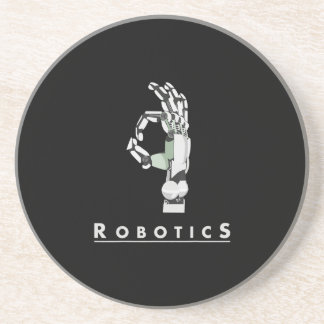 Robotica Hand Robotic Lover Funny Gift Zandsteen Onderzetter