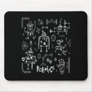 Robotica Ingenieur Technicus Grappige Vintage Robo Muismat
