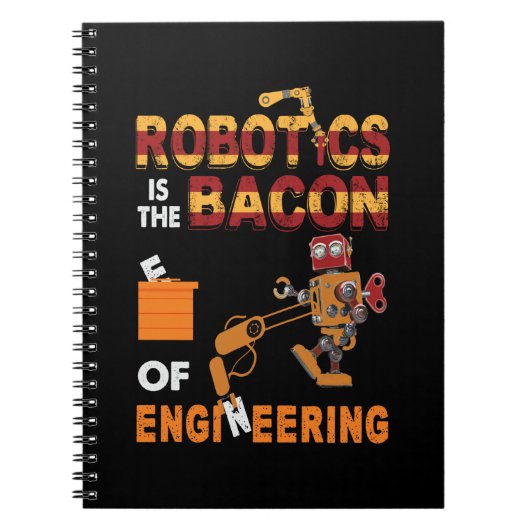 Robotica-ingenieur van engineering notitieboek (Voorkant)
