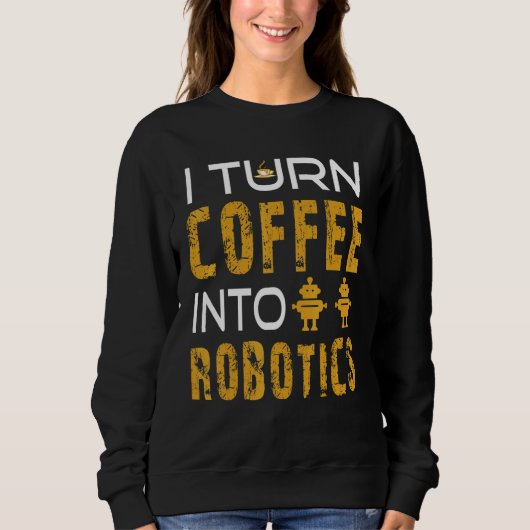 Robotica-ingenieurs en tech nerds trui (Voorkant)