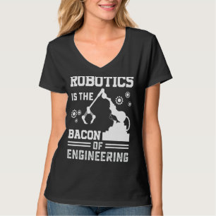 Robotica is de bacterie van de machinebouw Robot M T-shirt