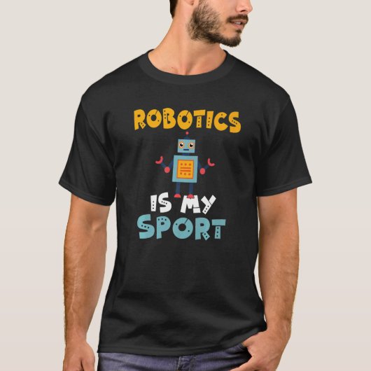 Robotica is mijn Sport Robotics T-shirt (Voorkant)