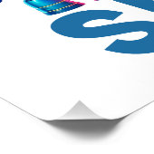 Robotica is mijn sport sweatshirt | Robotica Perfect Poster (Hoek)