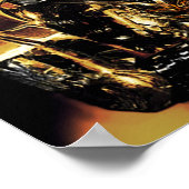 Robotica op Canvas Poster (Hoek)