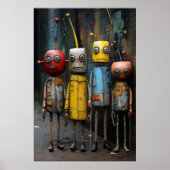 Robotica-Poster Poster (Voorkant)