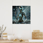 Robotica-Poster Poster (Keuken)