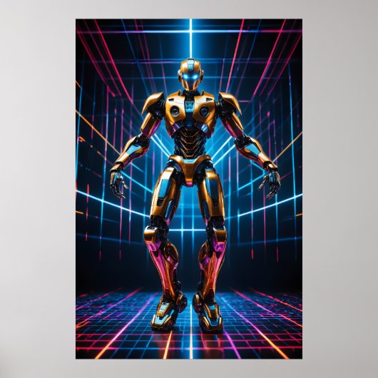 Robotica-Poster Poster (Voorkant)
