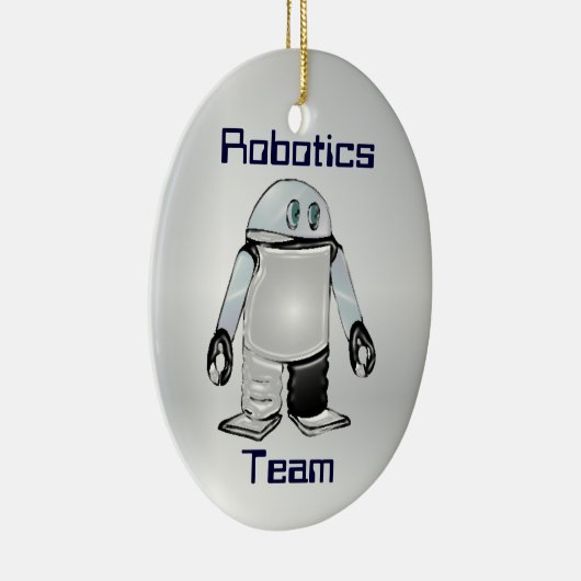 Robotica Team of Club Personalized Ornament (Rechts)