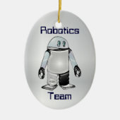Robotica Team of Club Personalized Ornament (Voorkant)