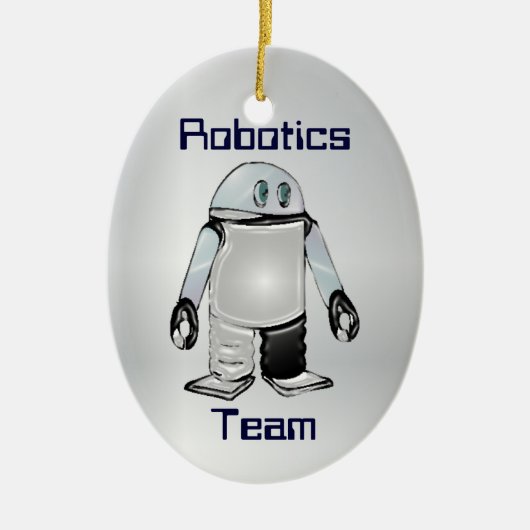 Robotica Team of Club Personalized Ornament (Voorkant)