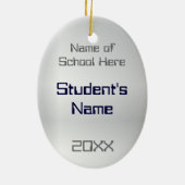 Robotica Team of Club Personalized Ornament (Achterkant)