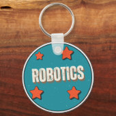 Robotica Veld van studie Sleutelhanger (Voorkant)