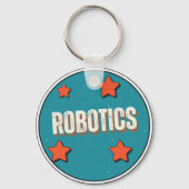 Robotica Veld van studie Sleutelhanger (Achterkant)