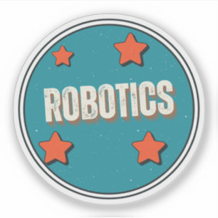 Robotica Veld van studie Sticker