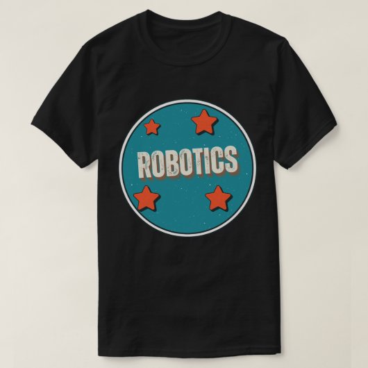Robotica Veld van studie T-shirt (Design voorkant)