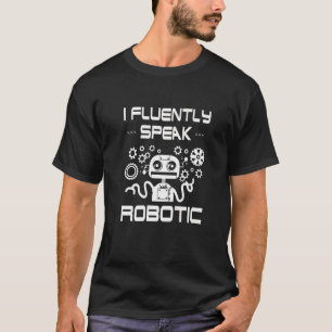 Robotica voor volwassen Mannen Robot Cyborg Machin T-shirt