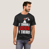 Roboticamachine die robot Robotics Engineering lee T-shirt (Voorkant volledig)