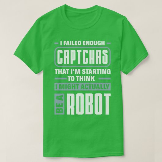 Roboticatechniek voor humane robots, flu t-shirt (Design voorkant)