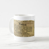 Roboticawerkers wilden! koffiemok (Voorkant links)