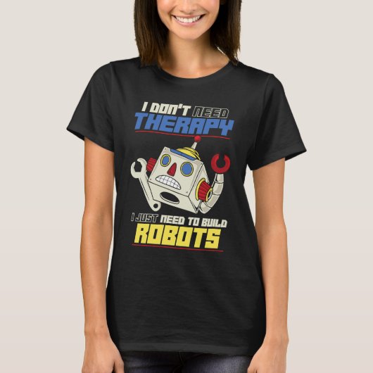 Robotics Artificial Intelligence Ai Robots T-shirt (Voorkant)