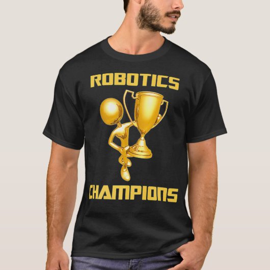 Robotics Champions  Premium  T-shirt (Voorkant)