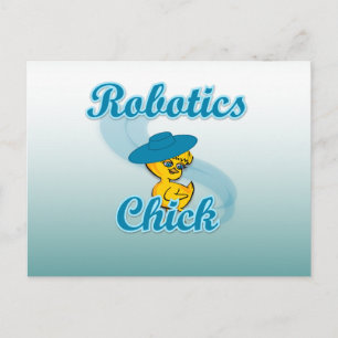 Robotics Chick #3 Briefkaart