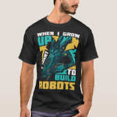 Robotics Engineer Software Building Robots T-shirt (Voorkant)