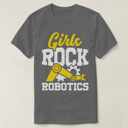 Robotics Engineering Girl Engineer Gift T-shirt (Design voorkant)