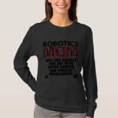 Robotics mama t-shirt (Voorkant)