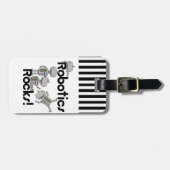 Robotics Rocks Bagagelabel (Voorkant horizontaal)